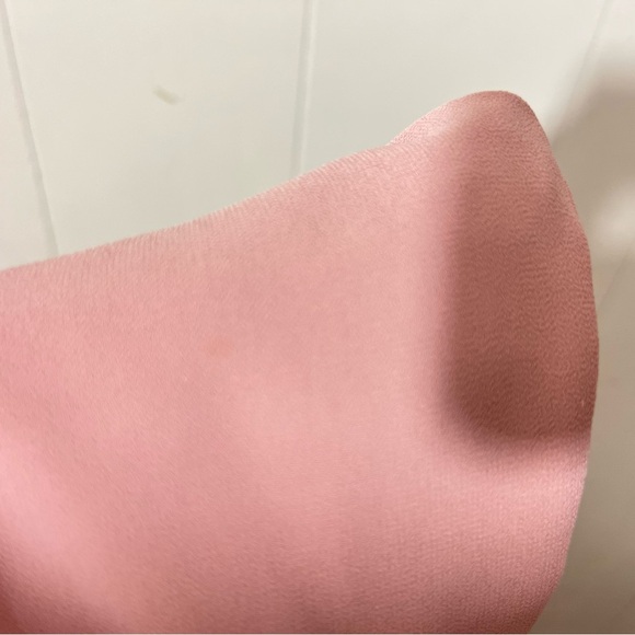 BHLDN  Macro Blush Pink Slit Maxi Gown Bridesmaid Dress Size Medium - Picture 8 of 8